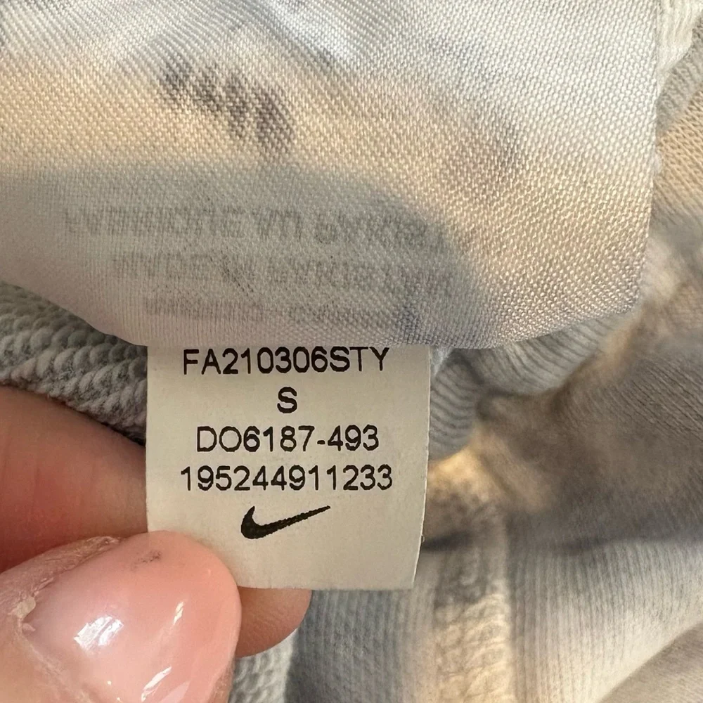 NIKE Sportswear Club Fleece Tie-Dye Joggers Blue Ashen Slate Men's Small NWOT